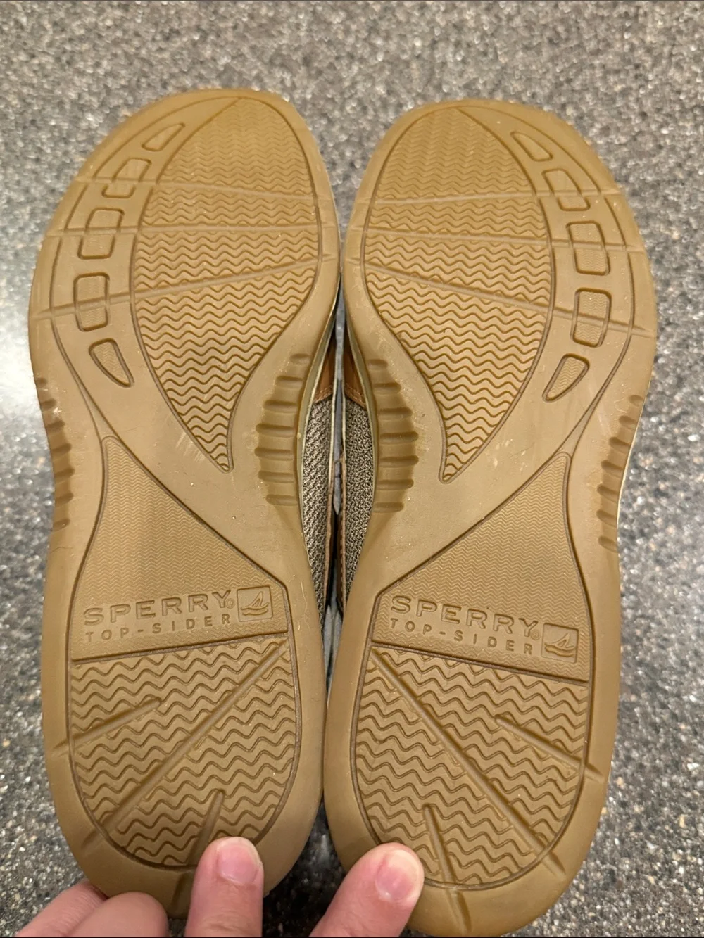 Sperry Women's Tan Leather 2-Eye Boat Shoes